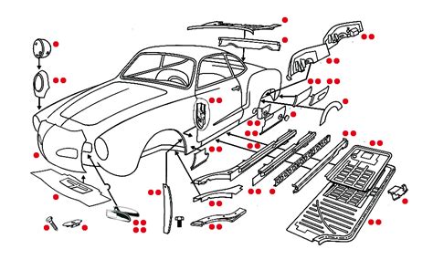 vw karmann ghia parts catalog